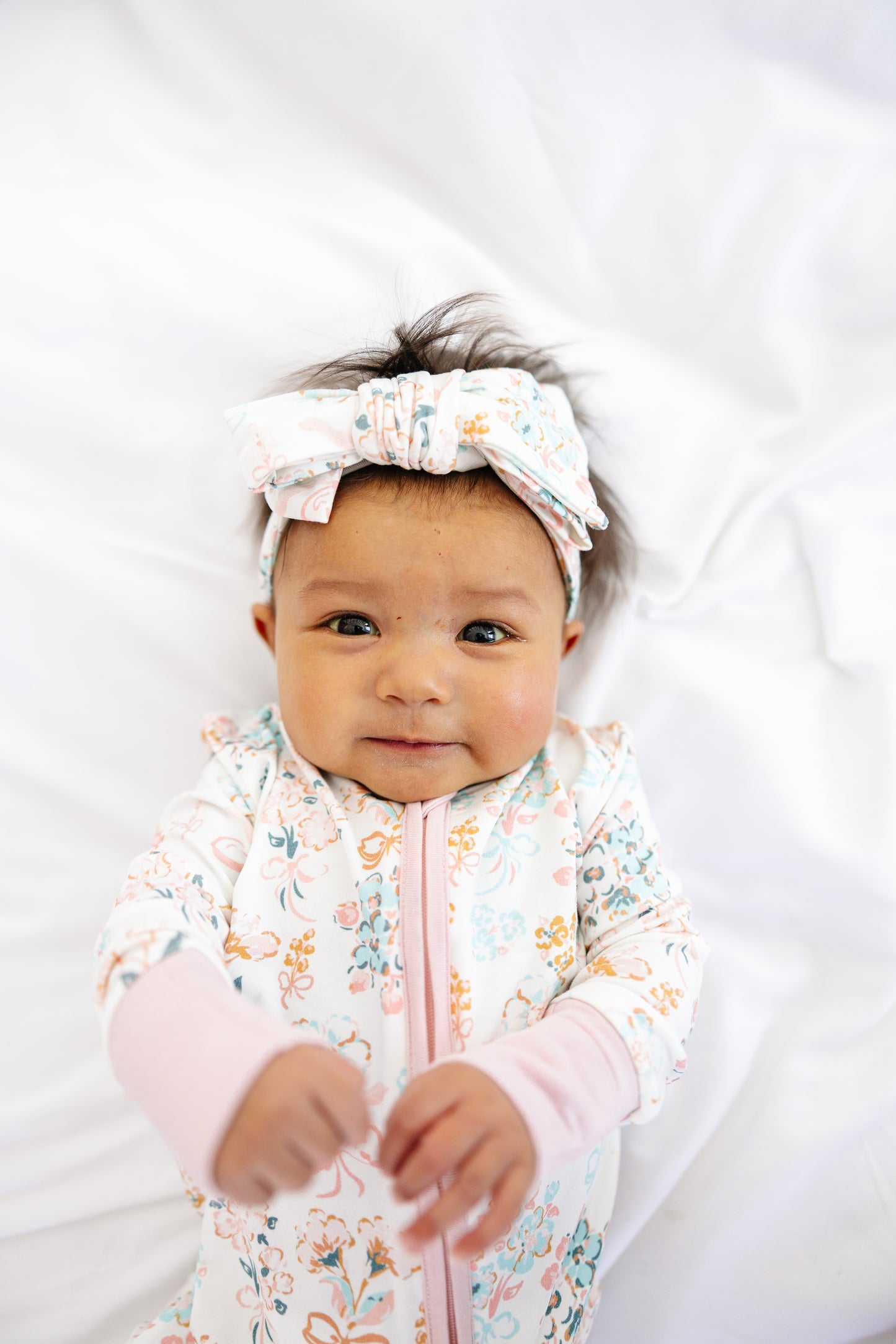 Whimsy Garden Bow Headwrap