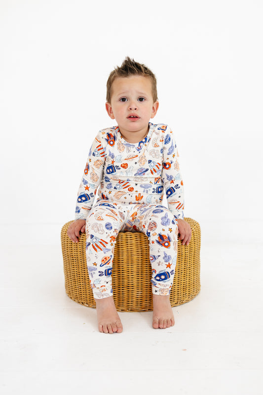 Space Explorer Two Piece Pajama Set