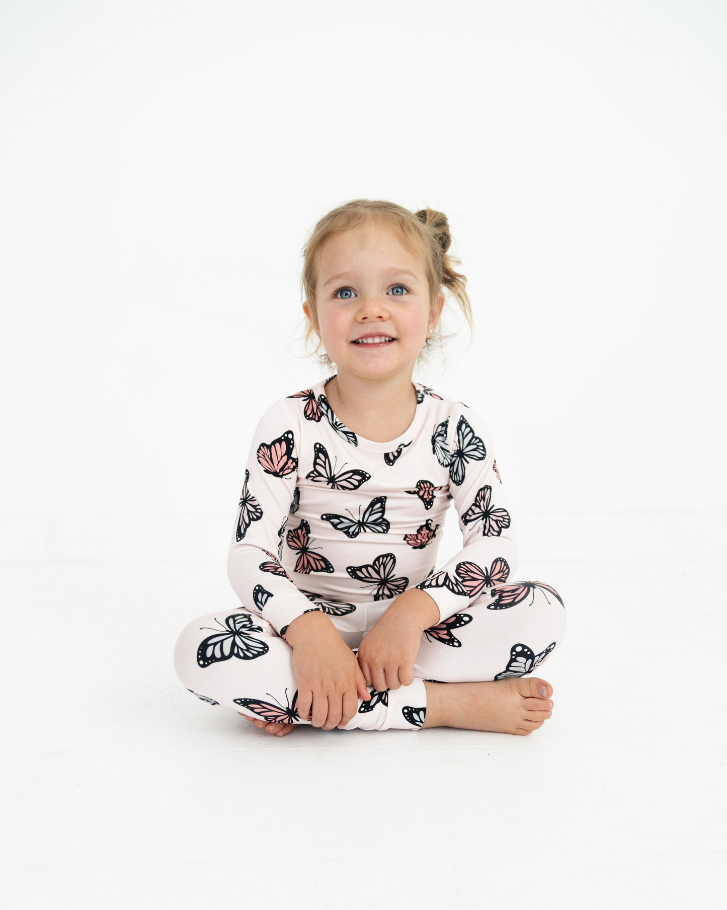 Butterfly Two Piece Pajama Set